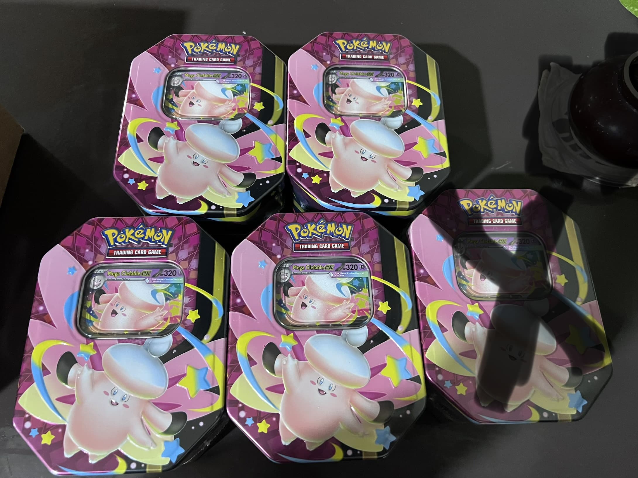 Clefairy tins 