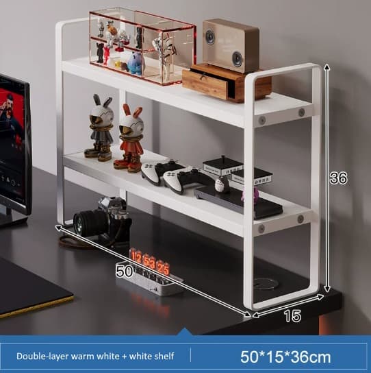 Multipurpose Rack 2L White 50x15x36cm